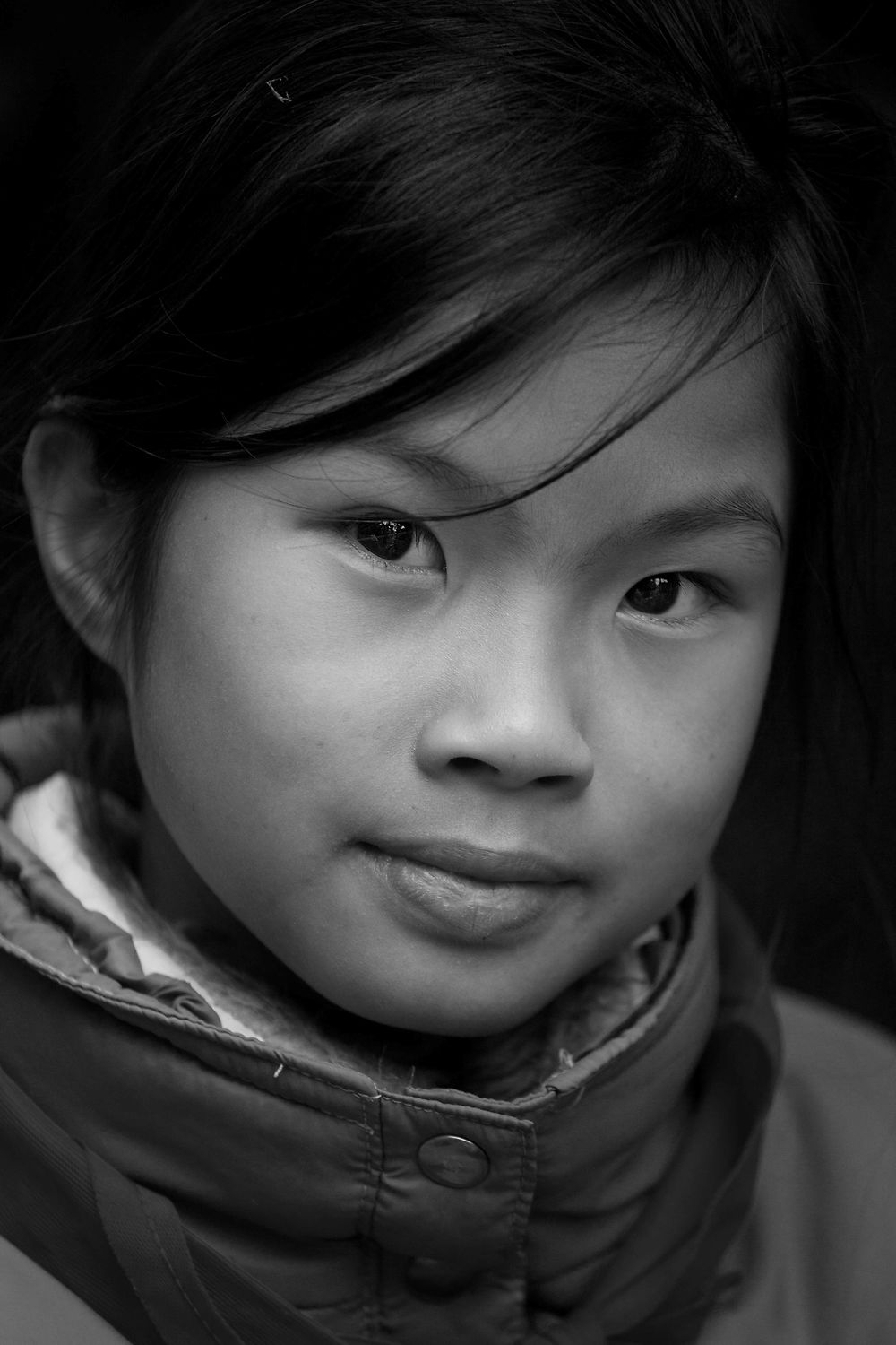 Portrait d'enfant à Bat Trang