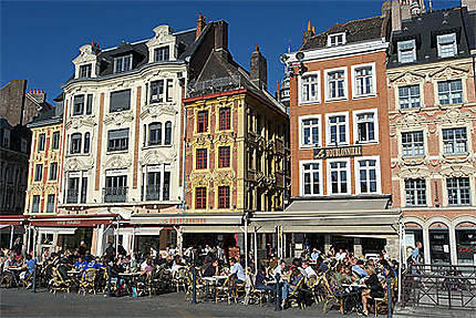 Façades, Grand'Place, Lille