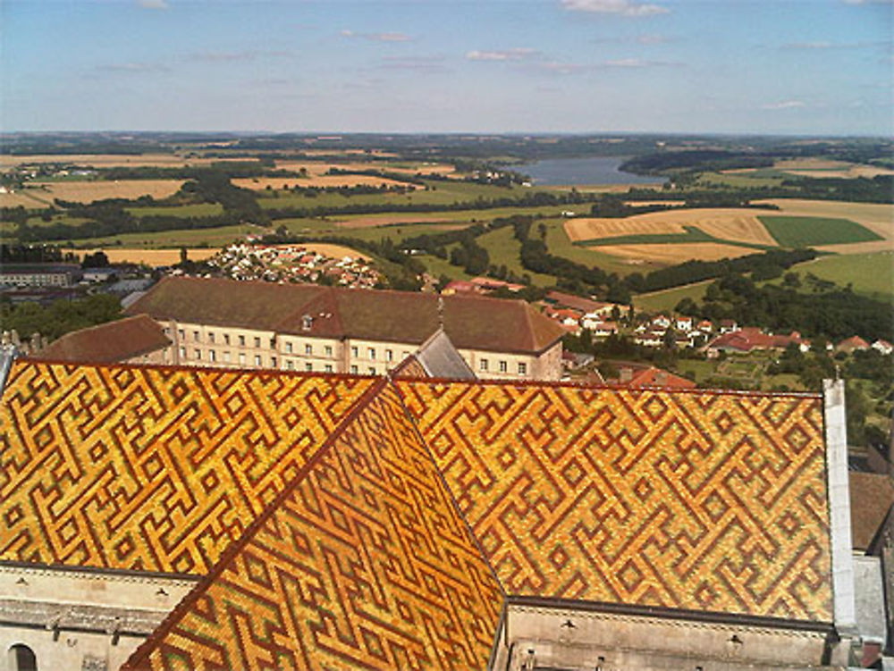 Toiture de la cathédrale Saint-Mammès 