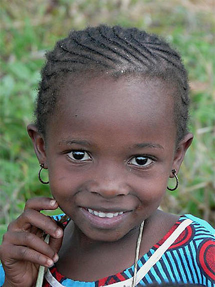 Petite fille Kenyane