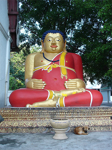 Bouddha coloré Bouddha coloré