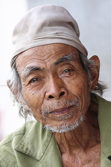 Grand père de Nyoman à Bali