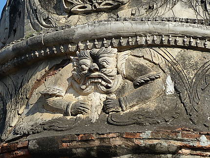 Détail, Daw Gyan Pagoda