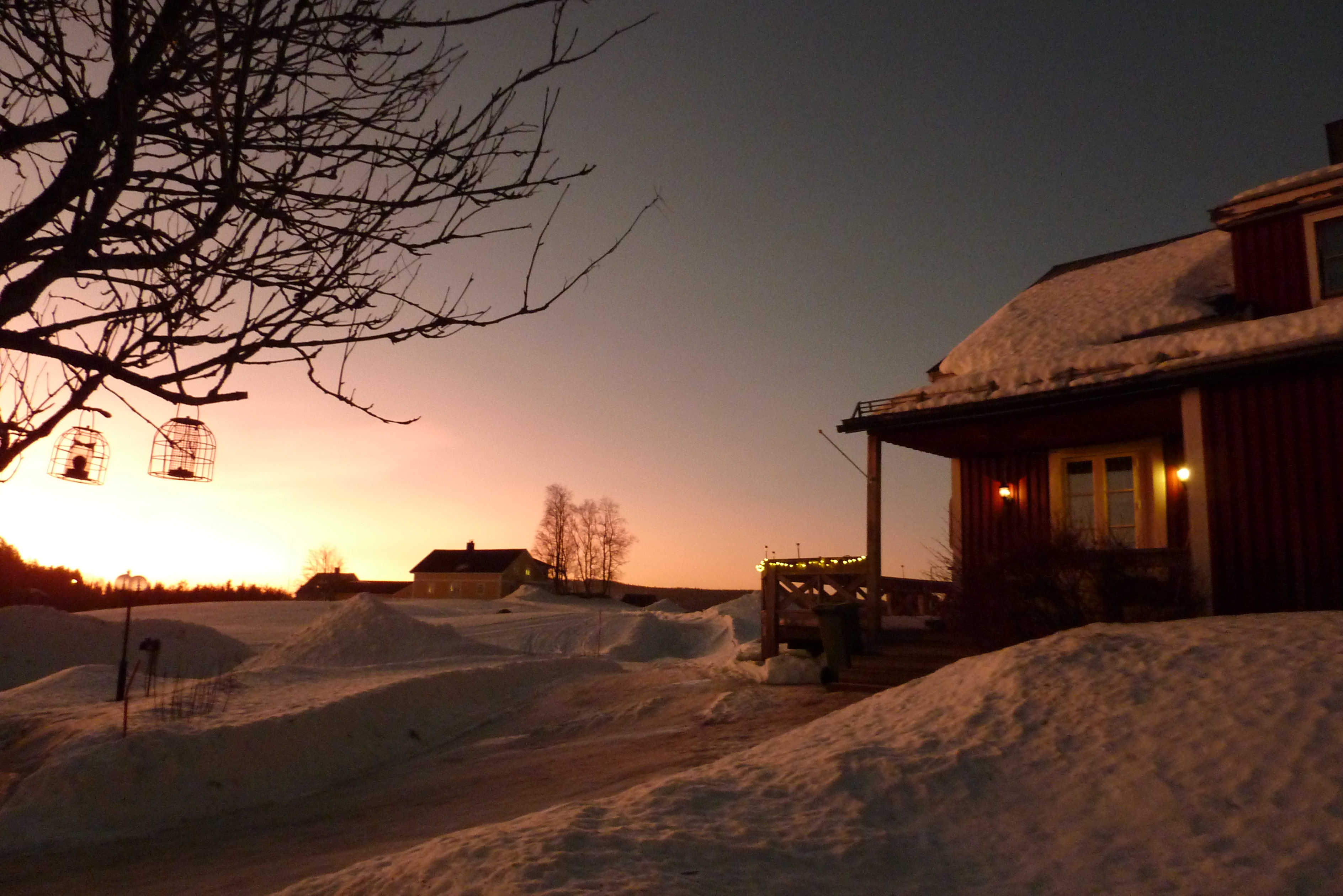 En direction de Jokkmokk, Suède En direction de Jokkmokk, Suède