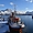 Port de Fredvang, bateaux de pêche au petit matin