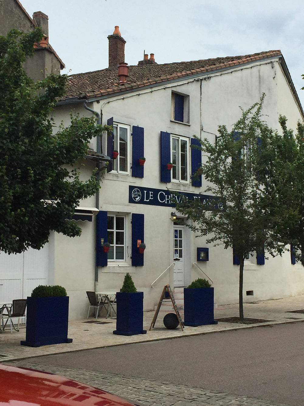 L’auberge du cheval blanc vieille de 400 ans