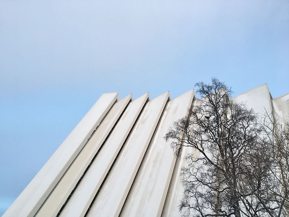 La cathédrale arctique de Tromsø