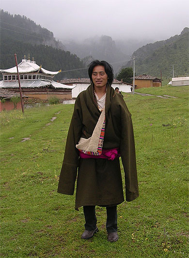 Homme tibétain Homme tibétain