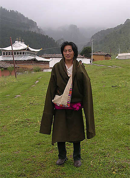 Homme tibétain 