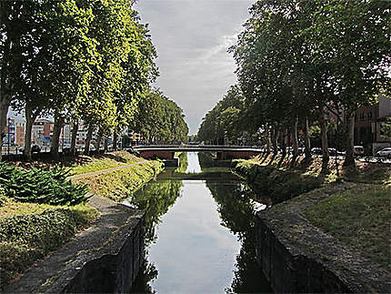 Le Canal du Midi à Toulouse, 1er bief (bief de l'embouchure)