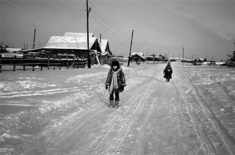 Sortie de classe en Sibérie