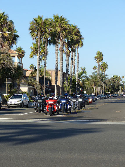Les motards à Los Angeles