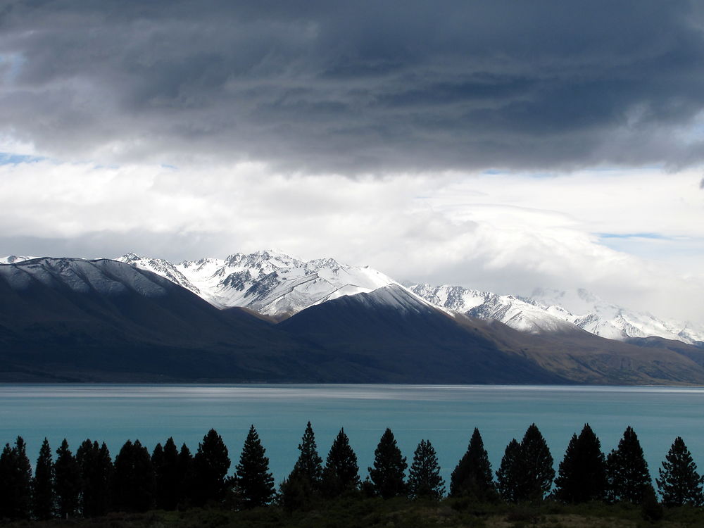 Les Alpes du Sud et le Lac Pukaki