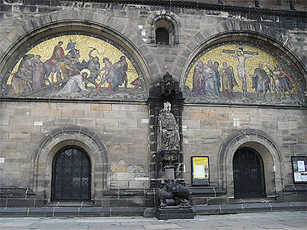 Façade de la cathédrale de Brême