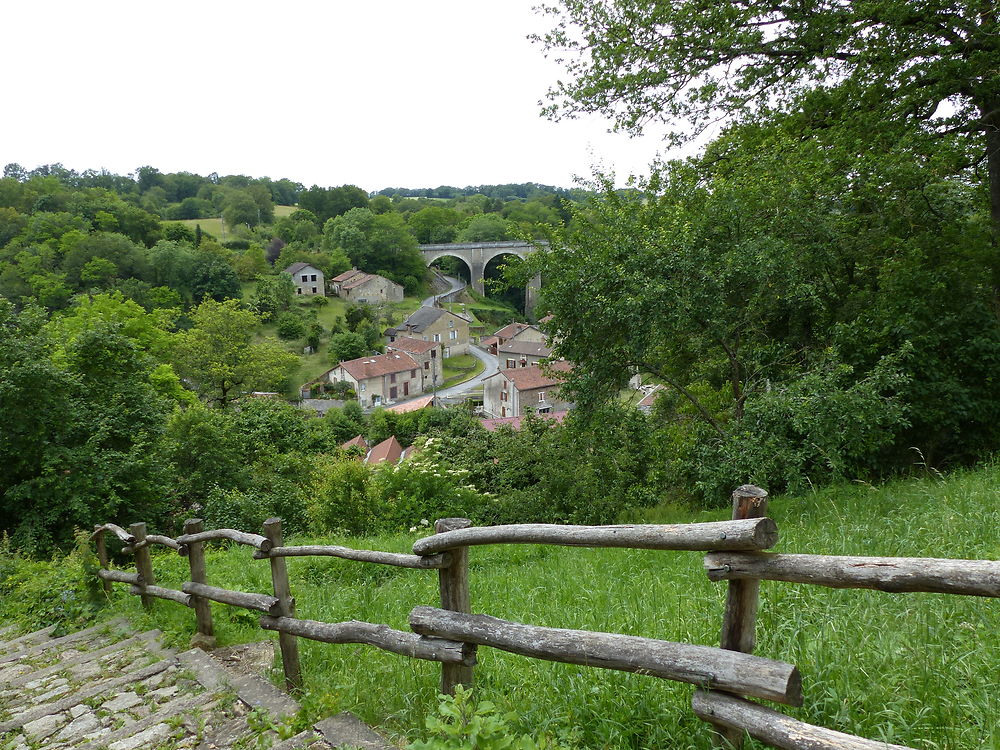 Paysage verdoyant de Bellac