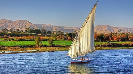 Louxor Nil Felouques