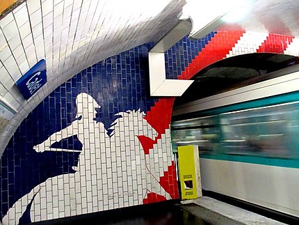 Station du métro Cadet