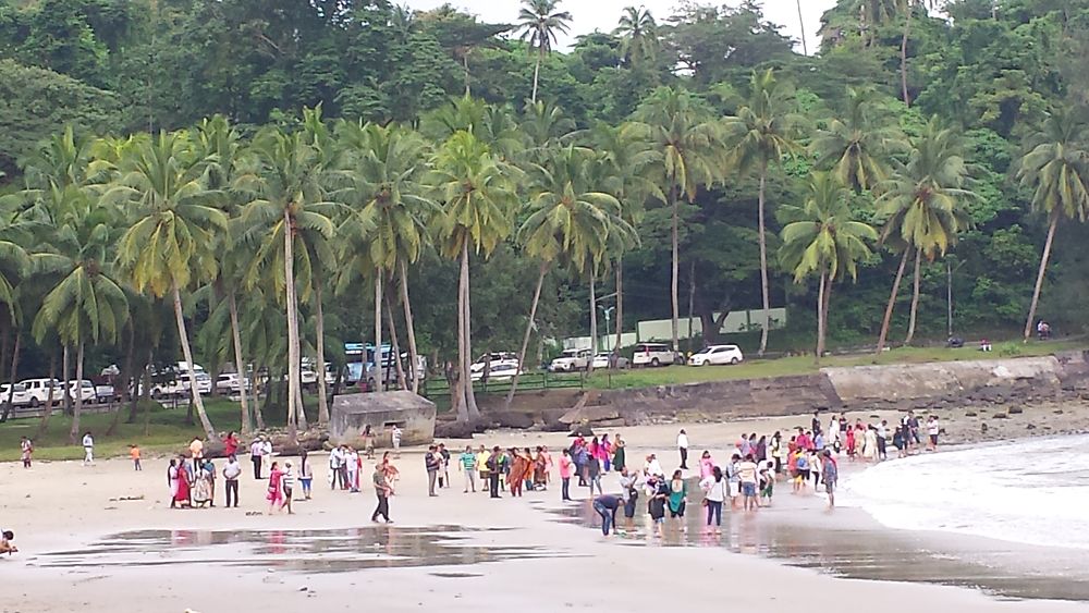 Sur la plage