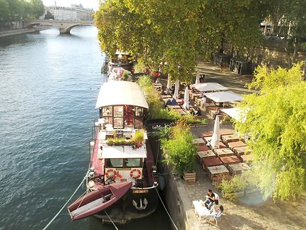 Les bords de la Seine à Paris