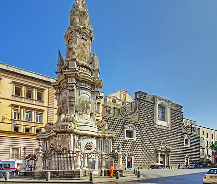 Naples église Gesu Nuovo