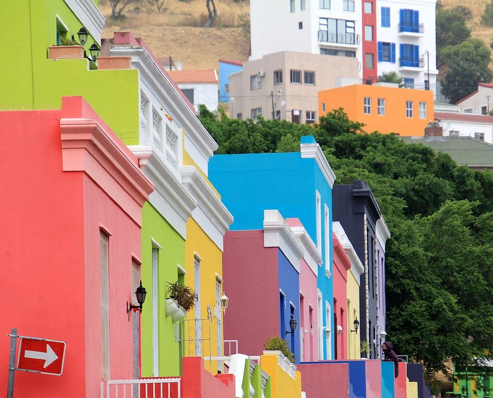 Un quartier sud africain haut en couleur