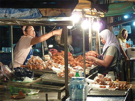 Krabi, le marché de nuit Krabi, le marché de nuit