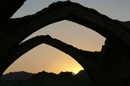 Coucher de soleil à Yazd, Iran