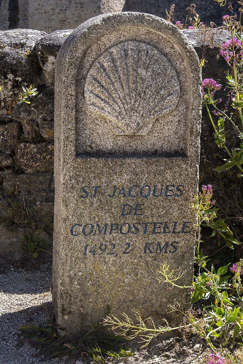 Une borne à la porte St Jacques