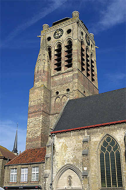 Eglise St-Nicolas, Appelmarkt, Furnes, Belgique