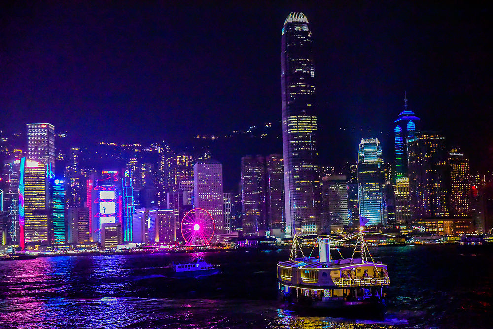 Star Ferry dans la baie de Hong Kong
