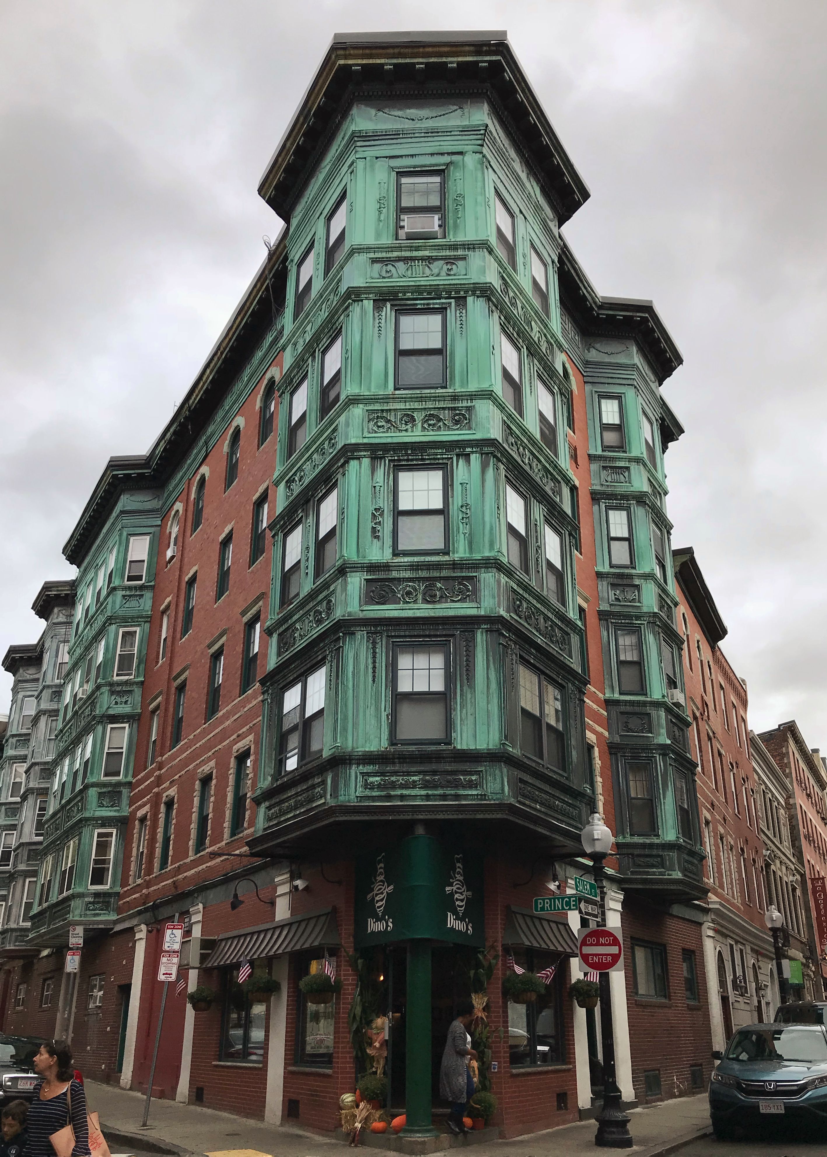 Le "quartier italien " de Boston
