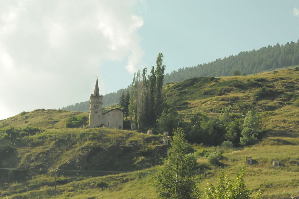 Sur les hauteurs d'Abriès