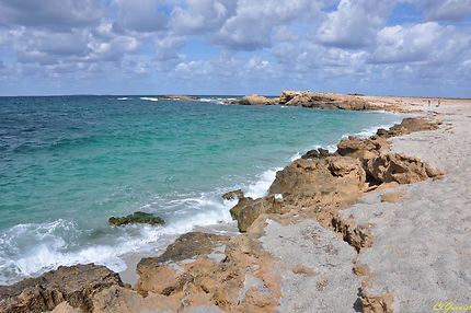 Spiaggia Is Arutas - Plage aux grains de riz