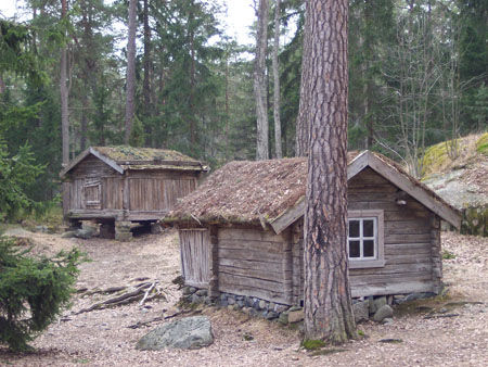 Habitat traditionnel en Finlande