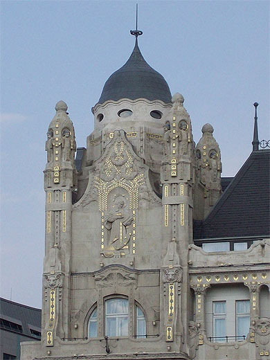 Gresham-palota : détail Gresham-palota : détail