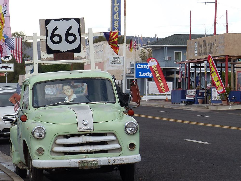 La route 66 à Seligman