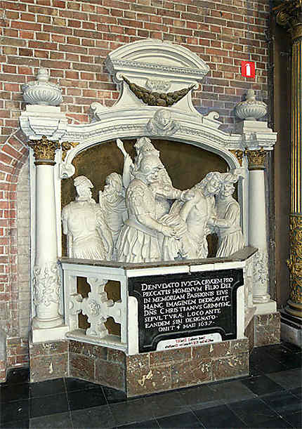 Statuaire, église Ste-Walburge, Furnes, Belgique