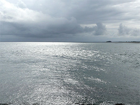 Soir sur le mer en Bretagne Soir sur le mer en Bretagne