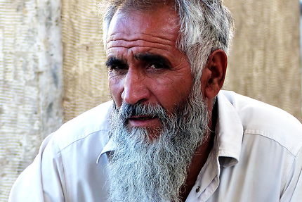 Portrait d'home à Yazd, Iran