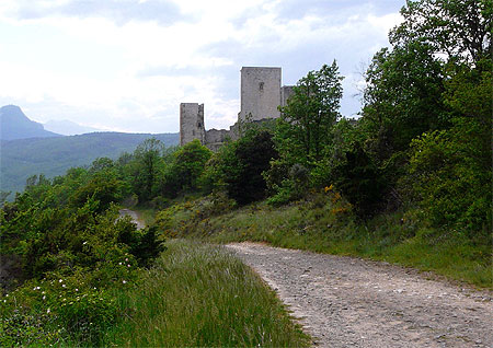 Château cathare de Puivert Château cathare de Puivert