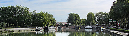 Le Canal du midi à l'Embouchure.