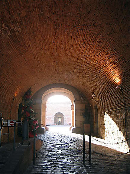 Entrée du Musée militaire au Château de Montjuïc
