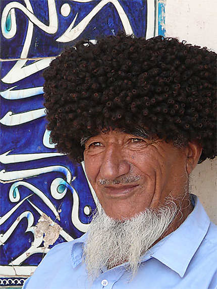 Homme turkmène à Kunya Urgench