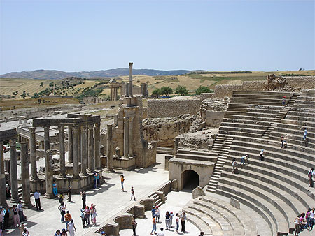 Théâtre de Dougga Théâtre de Dougga