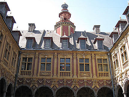 Lille - Vieille-Bourse - Cour intérieure