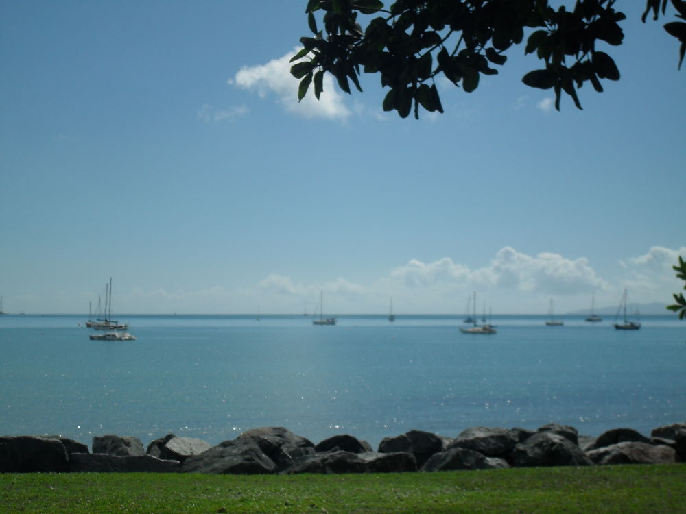 Vue sur la mer en face du lagon 