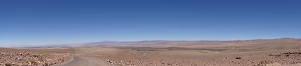 Vue du salar d'Atacama, Chili