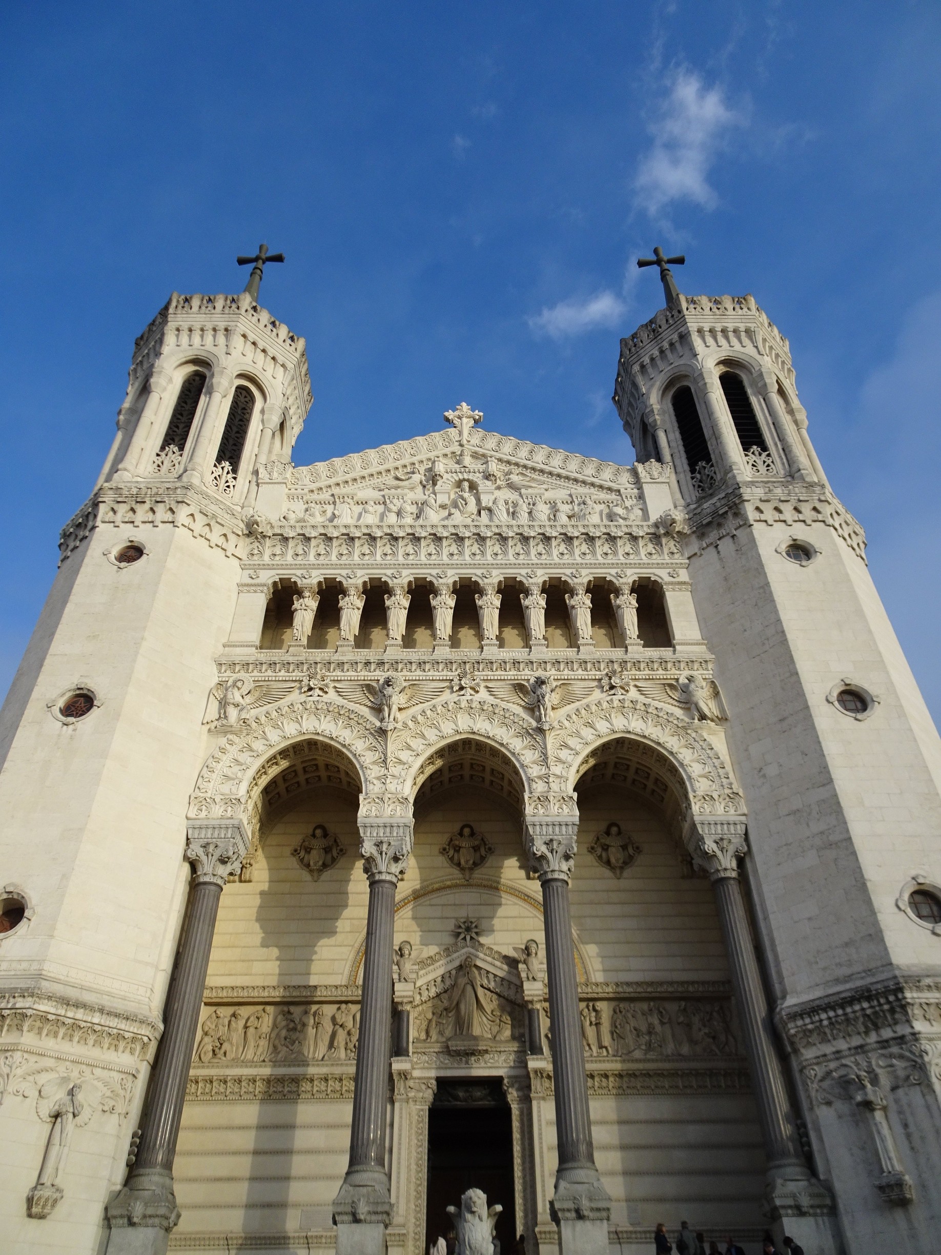 Fa ade De Fourvi re Tr s Travaill e Eglise Basilique De Fourvi re Fa ade De Fourvi re Tr s Travaill e Eglise Basilique De Fourvi re