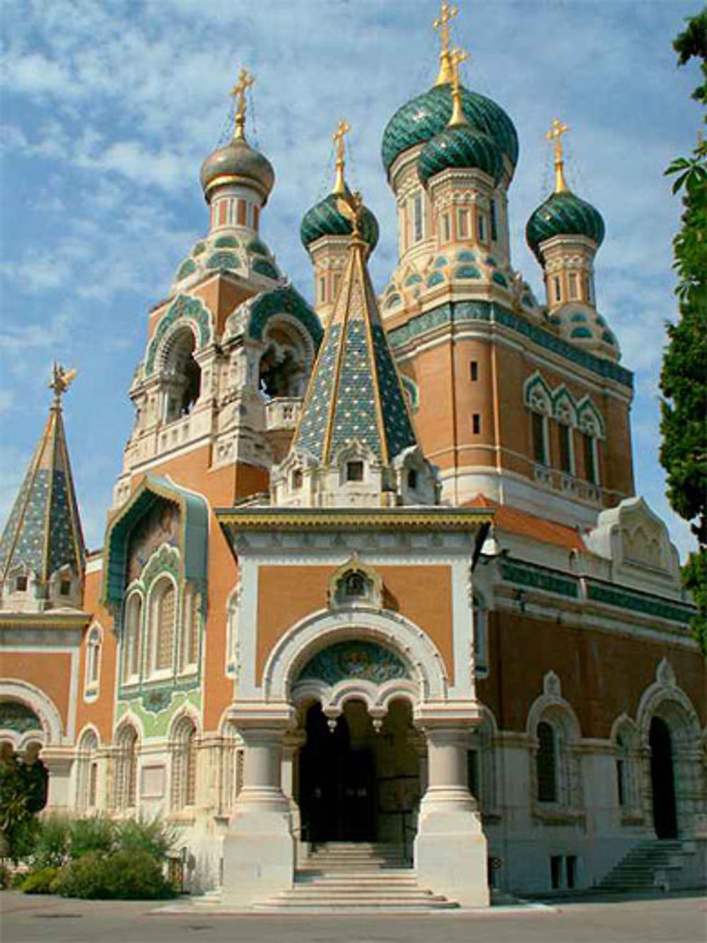 Nice - La cathédrâle orthodoxe russe Saint-Nicolas