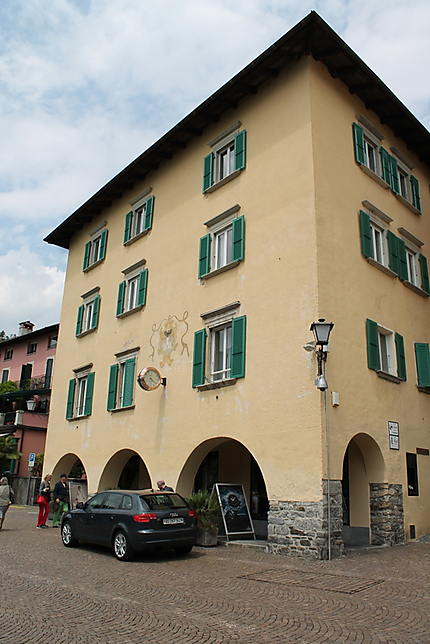 Beau bâtiment d'Ascona
